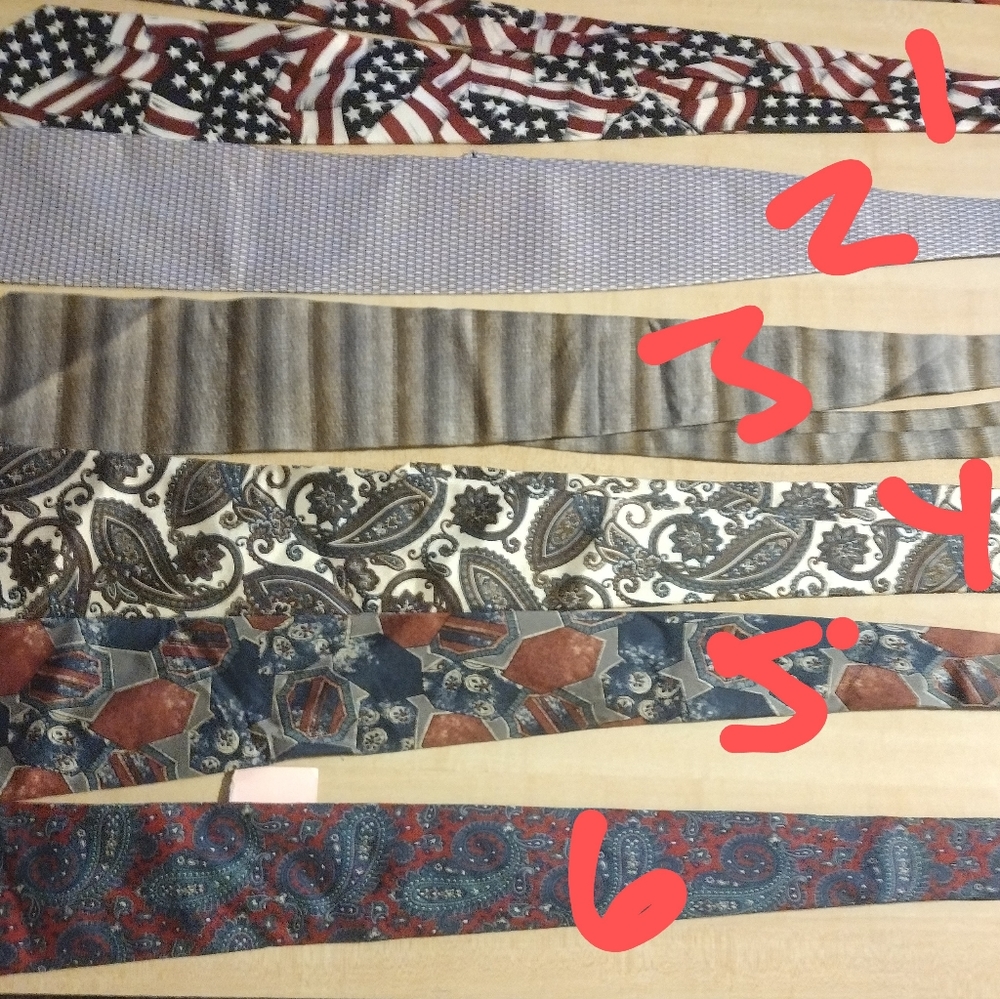 21 Men's ties, your choice.  B29